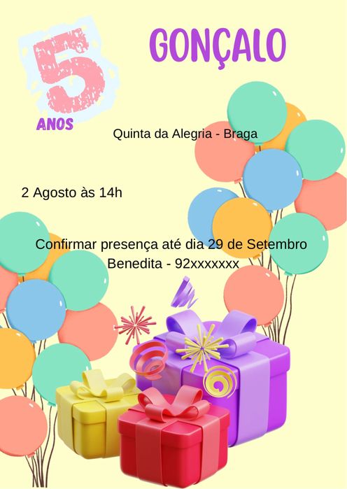 Convites Digitais Personalizados