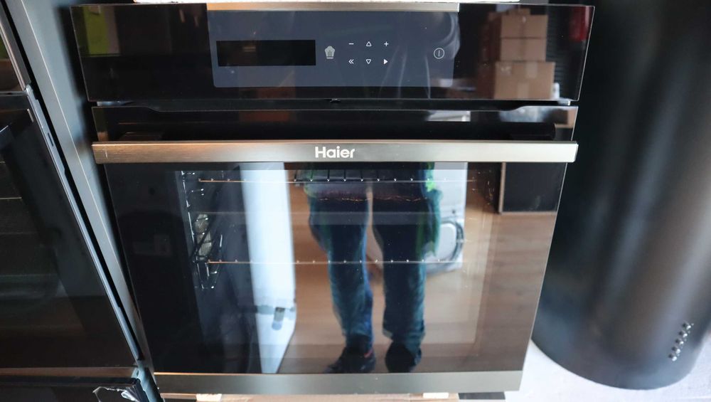 Outlet 420 zł taniej. Nowy piekarnik Haier I-Message 4 HWO60SM5B9BH