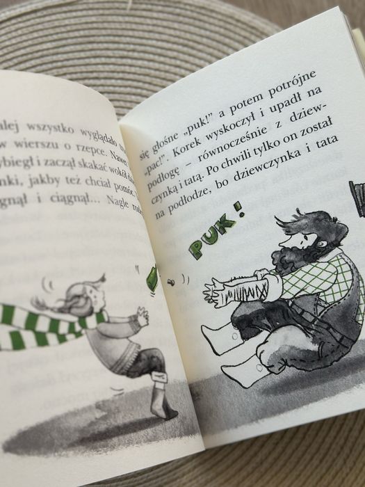 Nauka czytania "Tajemnica zielonej butelki" poziom 3