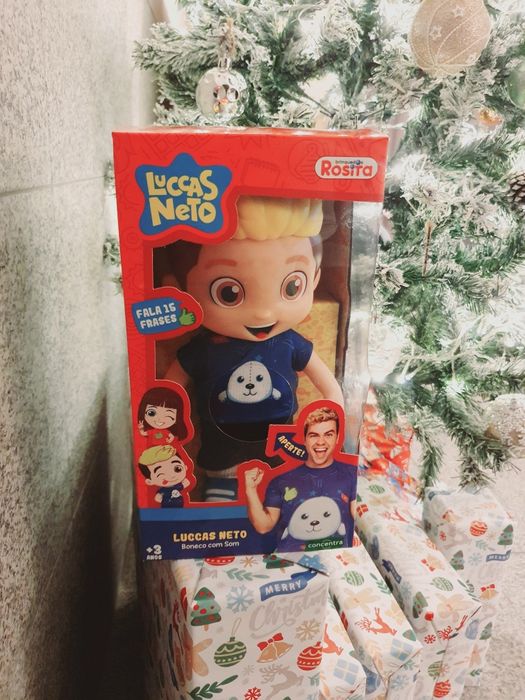 Boneco interativo Luccas Neto