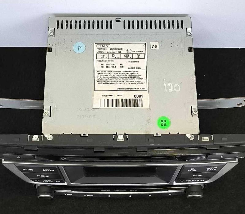 Rádio / Auto Rádio HYUNDAI i20 II (GB, IB) ano 2015