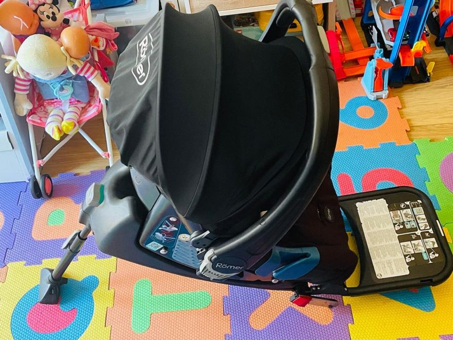 Britax Römer B-Motion + Ovo + Base ISOFIX + Adaptadores | Conjunto Completo