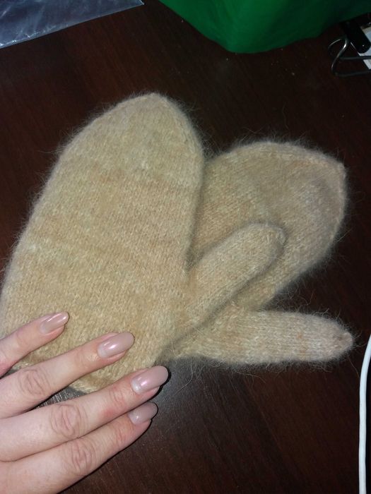 Носки, перчатки, варежки из собачьей шерсти