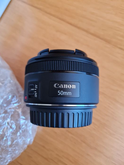 Objectiva Canon EF 50 mm F 1.8 STM  Nova