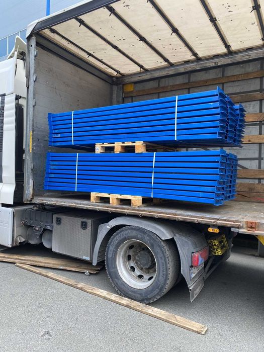 Складські стелажі, склад мезозин, палетний, платформа, траверси, склад