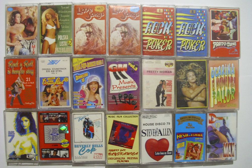 Kasety magnetofonowe w super stanie (Składanki)