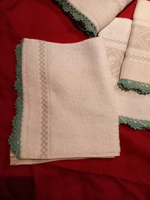 Conjunto de toalhas turcas para banho e mãos - Texteis Lar