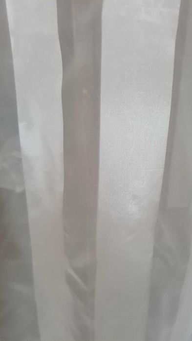 Тюль шифонова з полосками