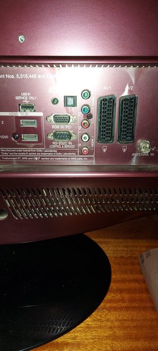 Starszy telewizor LCD