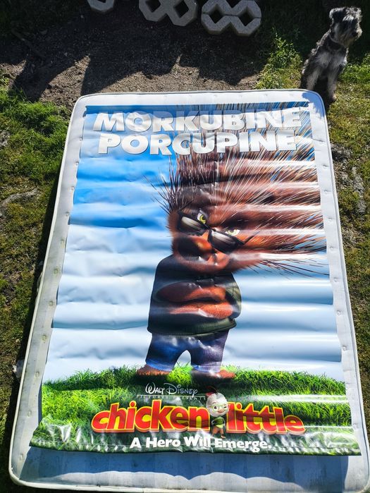 Cartaz em Lona de Cinema do Chicken Litlle Disney