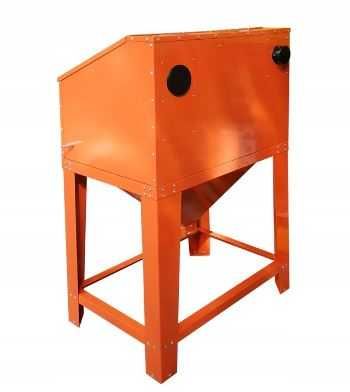 BASS POLSKA Piaskarka Kabinowa 250l Pistolet + Rękawice Dysze BP4267