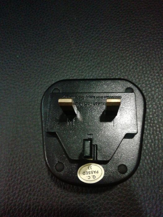 EU-to-UK Travel Plug Adapter, Which Is Different.64750781758722122