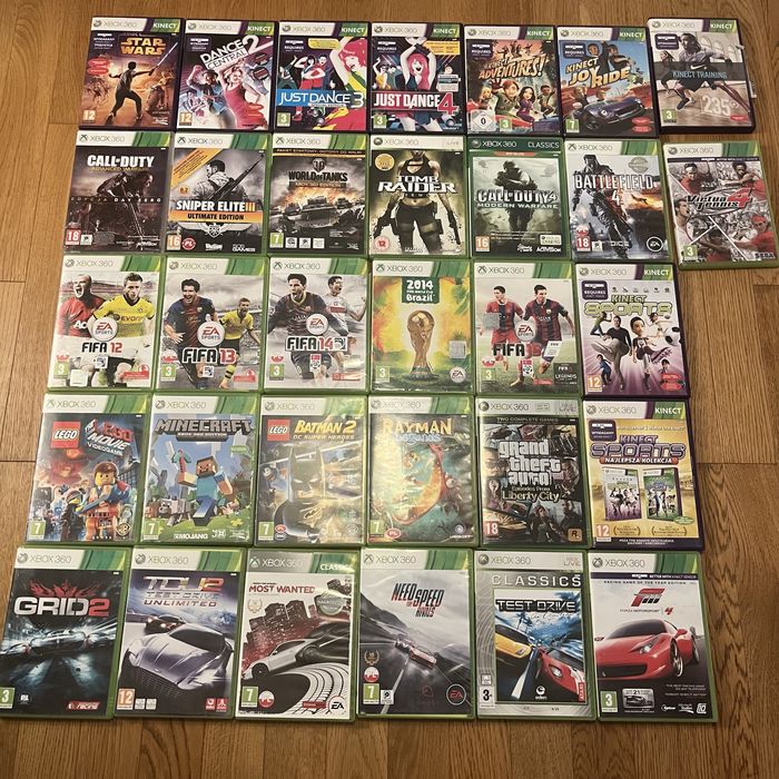 Stara konsola X-box 360 z około 30 grami!!
