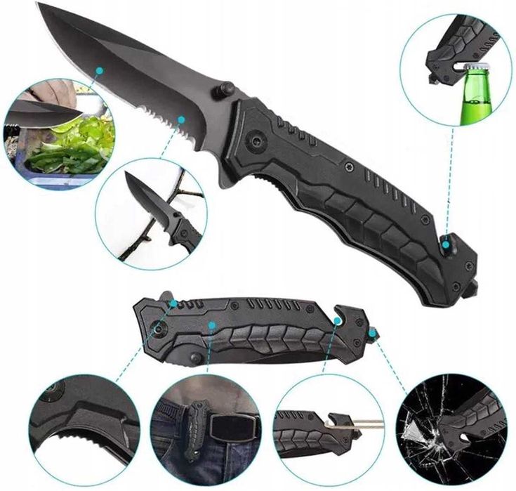 Великий набір інструментів для виживання 14в1 у міцному боксі