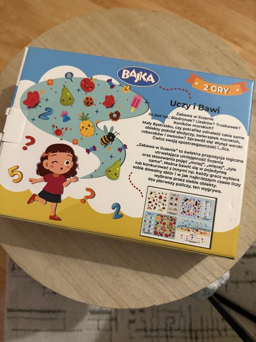 Zestaw gier  bajka puzzle planszowe 5+ pierwsze gry