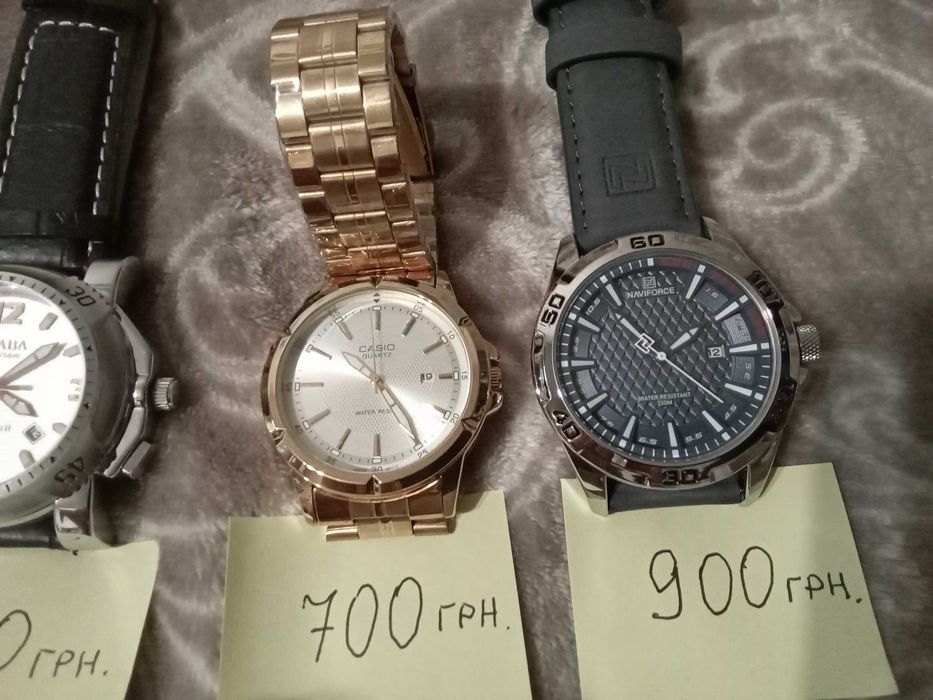 Часи новие CASIO SKMEI AMST и тд.