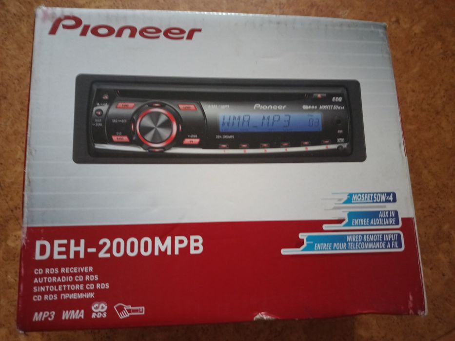 radio samochodowe PIONEER DEH-2000MPB