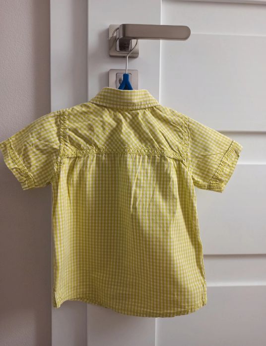 Koszula na krótki rękaw w kratę NUTMEG