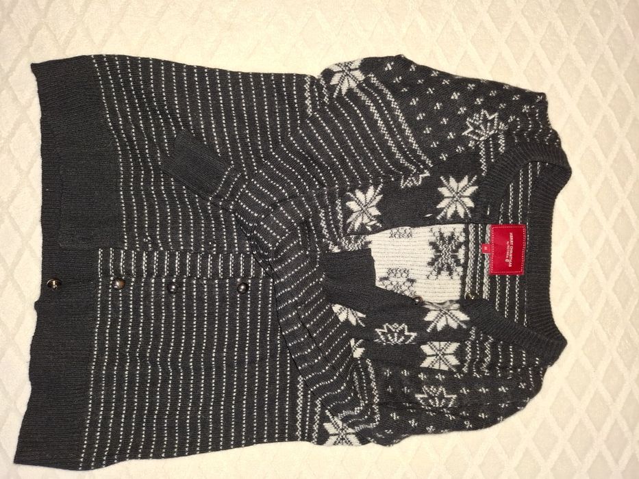 Sweter ciepły  z welną M
