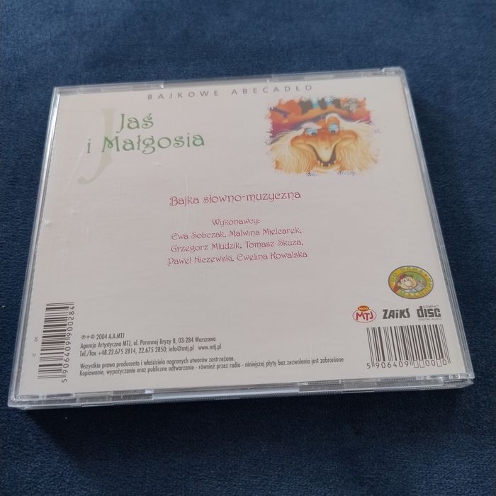 Bajka na CD Jaś i Małgosia