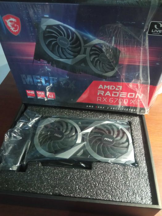 Продам відеокарту MSI Radeon RX 6700 XT MECH 2X 12G