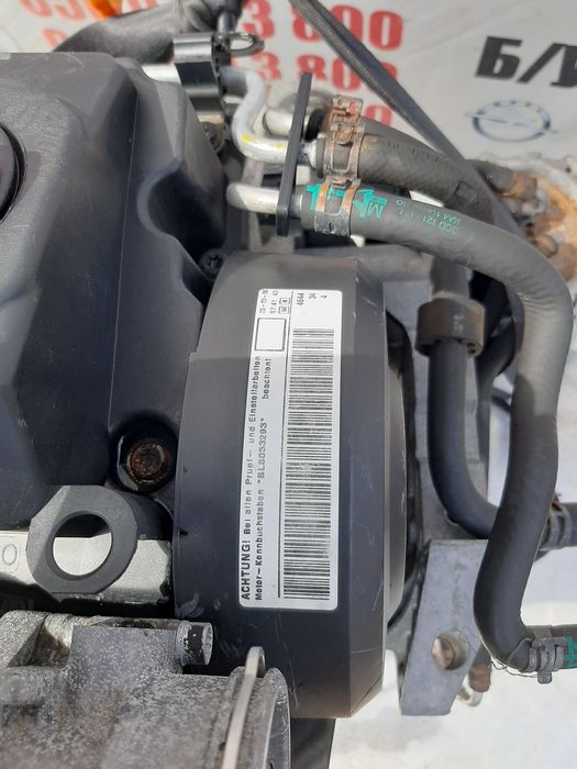 Двигун мотор 1,9 BLS Volswagen Caddy 2004-10 Golf 5 Skoda a5 Passat B6