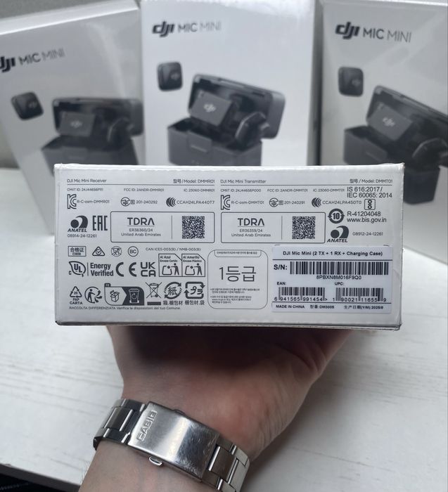 DJI Mic Mini 2TX + 1RX — новий бездротовий петличний мікрофон для IPhone, Android, відео, блогів, стрімів та запису звуку +Гарантія 6 місяців