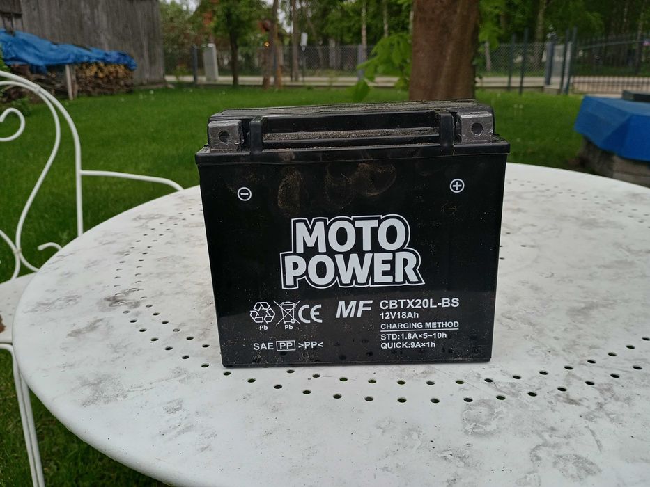Akumulator MotoPower AGM 12V 18Ah/270A CBTX20L-BS