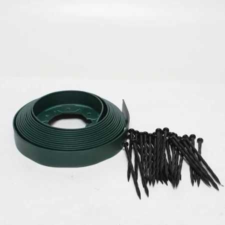 Bordadura Plastico Jardim, separador relva/inertes L