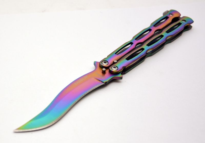 Nóż motylkowy Martinez Albainox Rainbow 36297