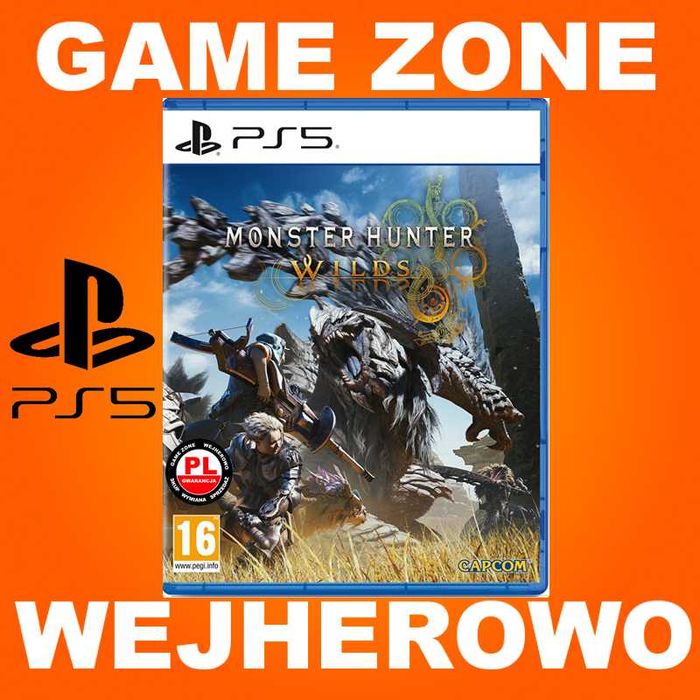 Monster Hunter Wilds PS5 = PŁYTA PL sklep Wejherowo / Wymiana