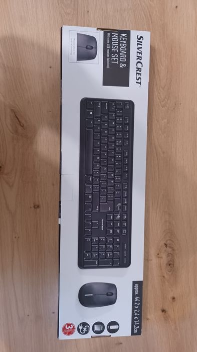 Silvercrest Klawiatura bezprzewodowa + myszka