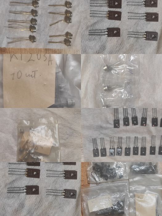 Транзистор КТ 807 Б ,П701 микр К140УД 1,2,5,7,8,9,11,12Бстабилитроны Д