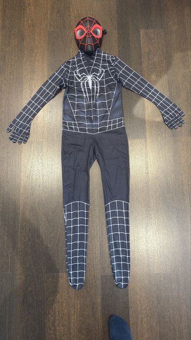 Fato de carnaval Spiderman Black (Homem Aranha) para criança