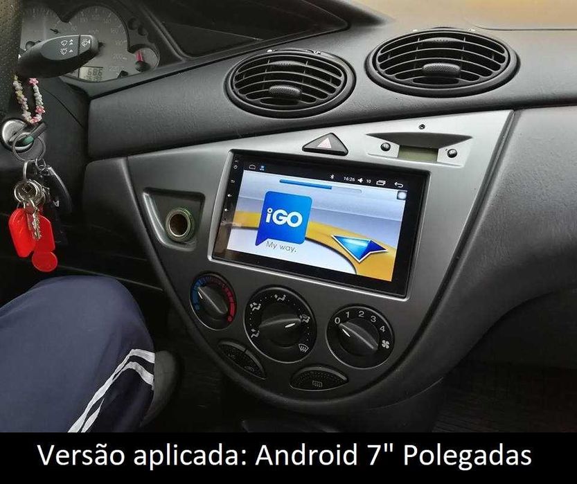 (NOVO) Rádio 2DIN FORD Focus (1998 a 2004) • Android [4+32GB] MK1