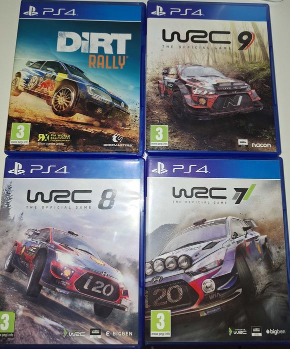 PS4 + comando + jogos