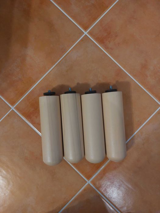 BÅTSFJORD x4 pés Sommier IKEA 20cm