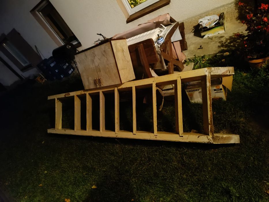 Używane schody drewniane