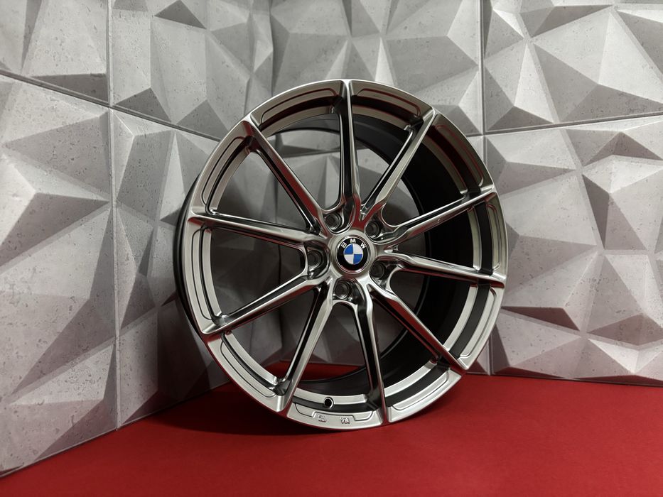 NOWE Felgi Koła 19" 5x120 BMW Hyper Black Styl JR37 • • PIĘKNE • •