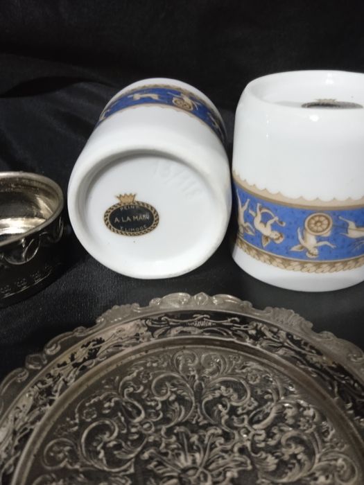 Conjunto de café em casquinha