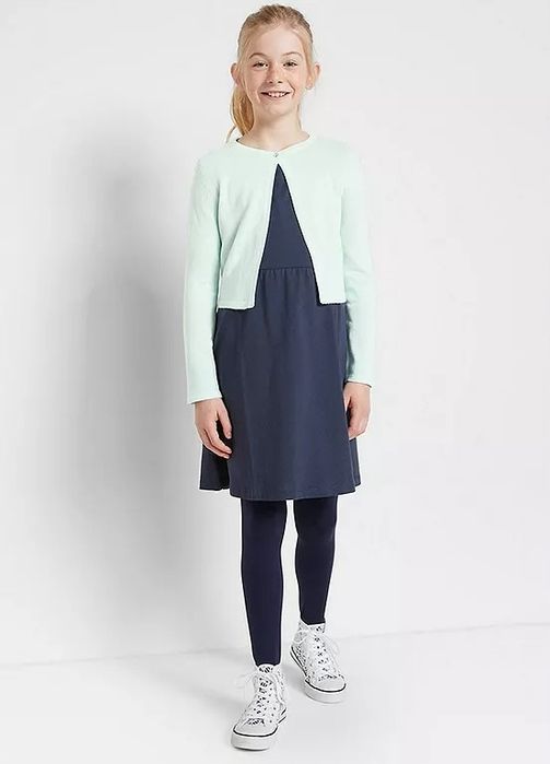 B.P.C sweterek bolerko miętowe ^152/158