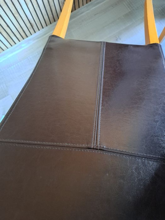 Krzesła skórzane ikea Henriksdal 3 sztuki okazja