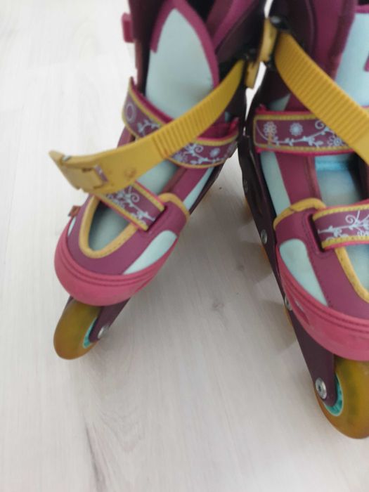 Patins em linha 32-34 usadas