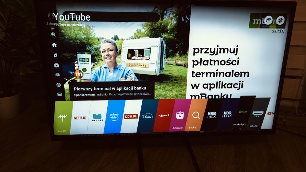 LG 43cale smart tv z Wi-Fi i dekoderem dvb-t2