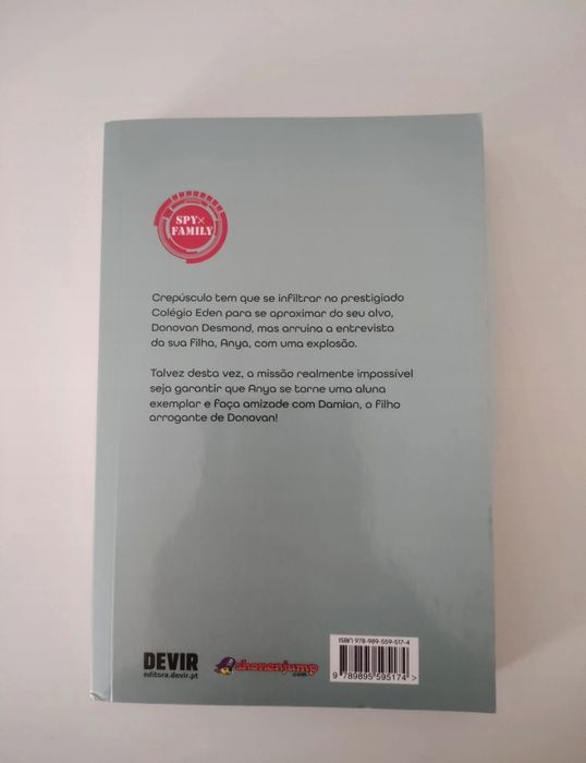Livro Mangá SpyxFamily 2