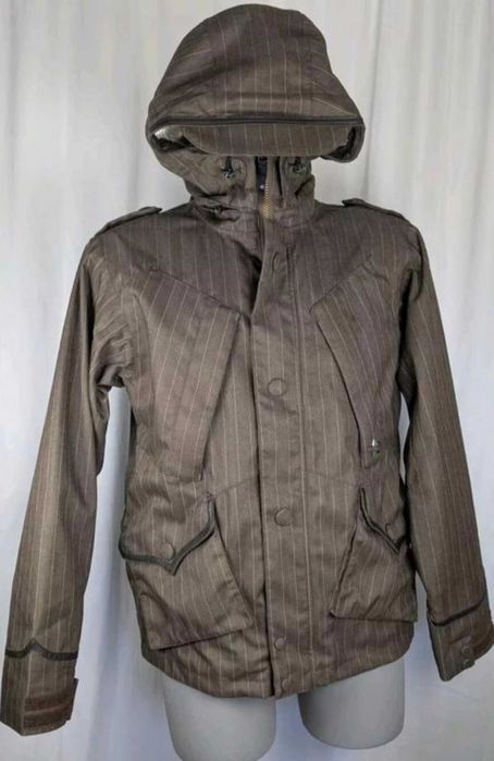 Чоловіча сноубордська куртка M коричнева burton для сноуборда / лижна