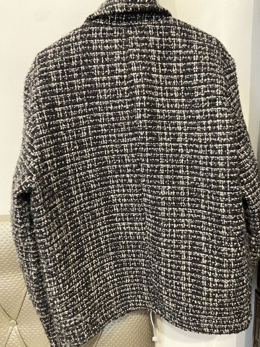 Твідова куртка h&m m/l