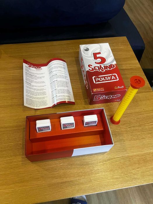 Gra planszowa 5 Sekund wydanie specjalne Polska + gratis!