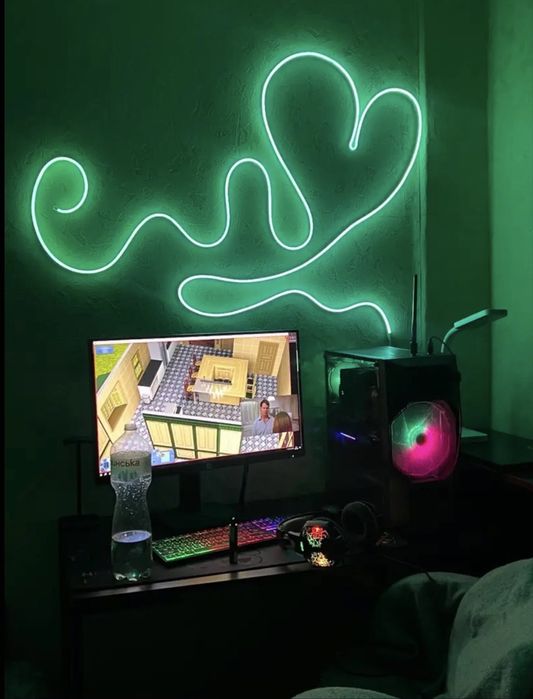 led лента RGB 12в неоновая подсветка