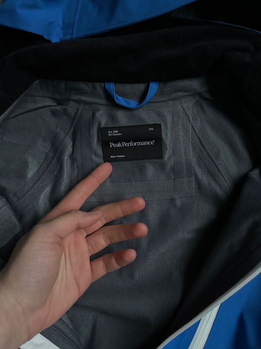 Оригінал!Гірськолижна куртка Peak Performance 2XL Gore-Tex Recco